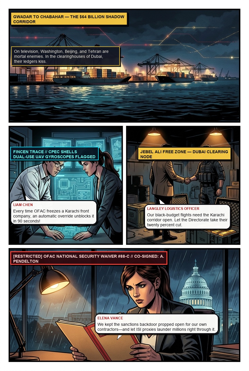 Page 3 — CHAPTER 2: THE UNHOLY CLEARINGHOUSE Graphic Novel Page
