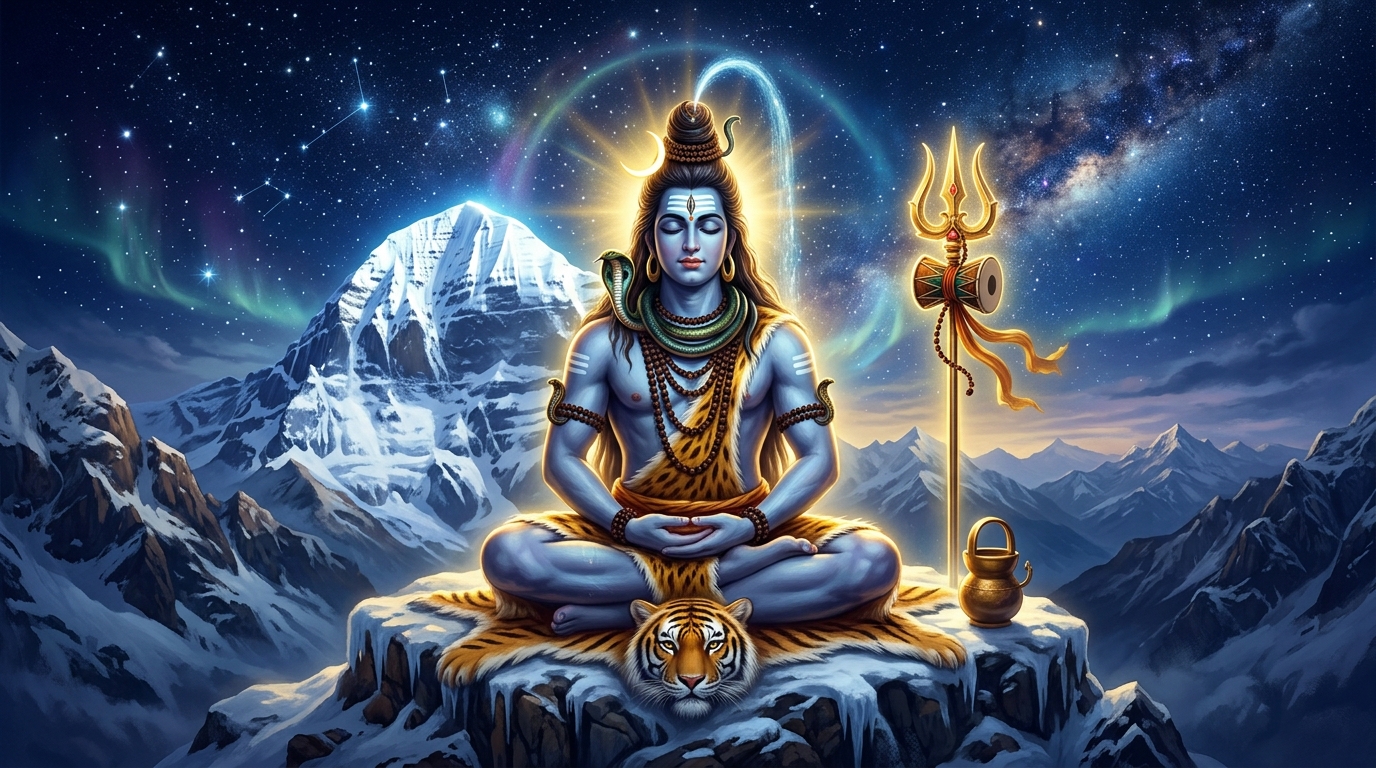 Lord Shiva Cosmic Meditation